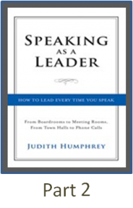 speaking as a leader part 2